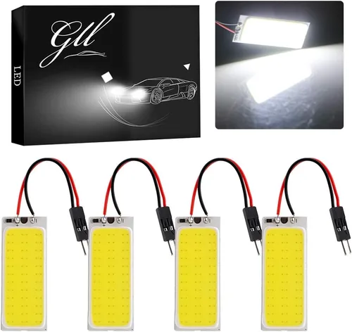 Vista 8 de Grandview Panel de Luz de Cúpula LED COB 18SMD Super Blanco de Ahorro de Energía para Interior de Auto Coche Luz de Placa de Lectura