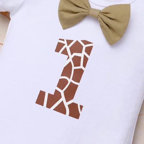 Vista 3 de IDOPIP Traje de circo para bebé niño, primer cumpleaños, pañal, pañal, diadema, sombrero, disfraz de fiesta