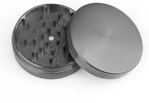 Vista 8 de Spice Grinder Crasher - Molinillo de especias de tamaño portátil de 3 pulgadas con tapa magnética, color negro