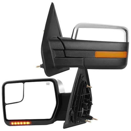 Vista 8 de AUTOSAVER88 Espejo de remolque compatible con Ford F150 2004-2014 lado