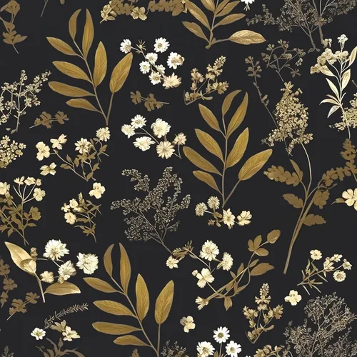 Laatse - Papel tapiz autoadhesivo de hojas, papel tapiz floral oscuro, 17.5 x 78.7 pulgadas, papel adhesivo vintage con hojas, vinilo impermeable,