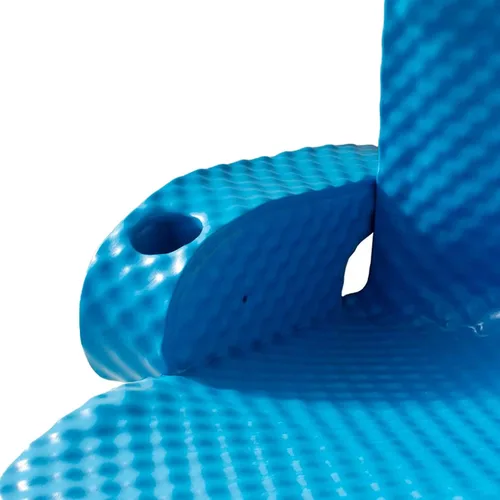 Vista 7 de TRC Recreation Folding Baja Chair Foam Swimming Pool Float, Portable Super Soft Floating Lounger with 2 Cup Holders for Beach Essentials