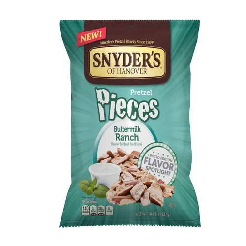 Vista 7 de Snyder's of Hanover Pretzel Pieces, mostaza de miel y cebolla, 5 onzas (paquete de 8)