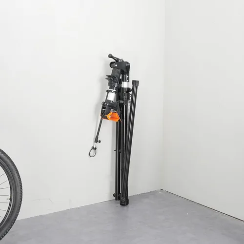Vista 8 de VEVOR Soporte de reparación de bicicletas, soporte de reparación de bicicletas de aluminio resistente de 66 libras, soporte de trabajo