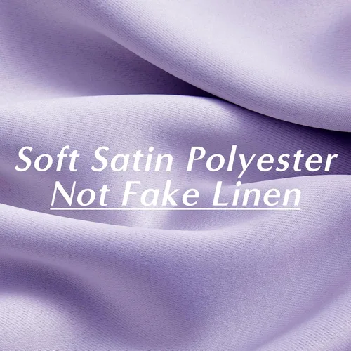 Vista 85 de SHINELAND Cortinas opacas de arándano borgoña de 102 pulgadas de largo, juego de 2 paneles para puerta corrediza de cristal, sala de estar, cortinas