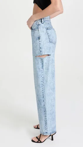 Vista 4 de Pistola Denim Bobbie Jeans de talle alto para mujer