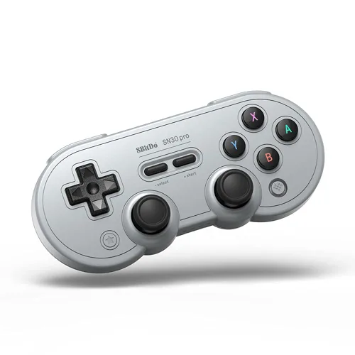 8Bitdo SN30 Pro - Controlador inalámbrico Bluetooth con joysticks Rumble Vibration Cable USB-C Gamepad compatible con interruptor, Windows, Mac OS,