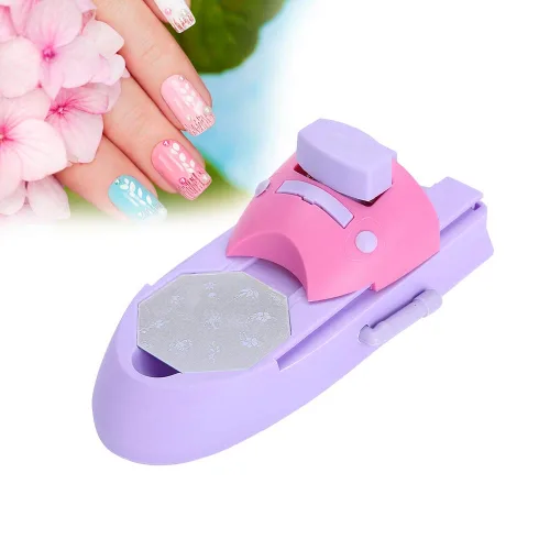 Máquina de impresión de uñas, estampador de arte, patrón de herramientas de manicura profesional, herramientas de bricolaje, máquina de impresión,