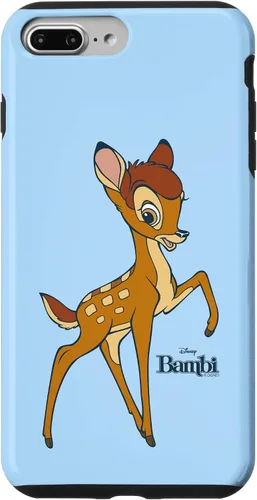 Vista 9 de Funda con logotipo de retrato simple para iPhone 14 Disney Bambi