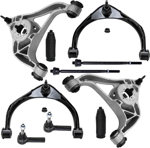 Vista 187 de Detroit Axle - Kit de 10 piezas para Ford Edge 07-14 Lincoln MKX 2007 2008 2009 2010 2011 2012 2013 2014, 2 brazos de control inferiores, 2 barras