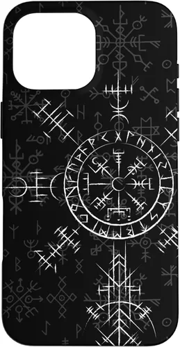 Vista 19 de Celtic Lucky Charm Viking Compass Vegvísir - Carcasa para iPhone 17