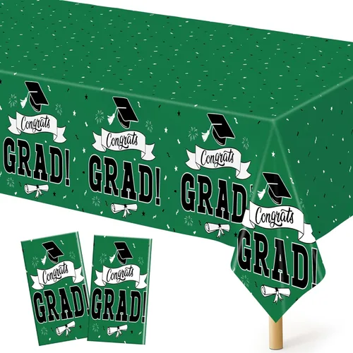 Vista 106 de QZYL 4 manteles de picnic con fundas de banco, manteles de plástico negro, 54 x 108 pulgadas, fundas rectangulares desechables impermeables