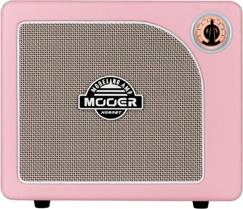 Vista 9 de MOOER Combo de amplificador de guitarra de 15 W, amplificador de práctica con 9 modelos de amplificador digital, altavoz de 6.5 pulgadas, Bluetooth