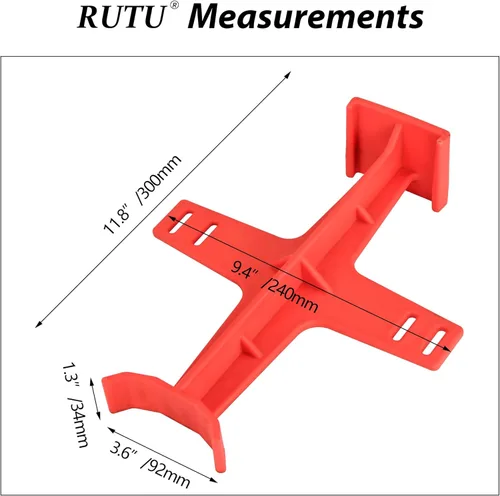 Vista 2 de RUTU 10.9 pulgadas Protector Universal de Horquilla Protector de Soporte de Horquilla de Suspensión de Transporte con 2 Correas de Velcro para XC-W