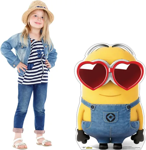 Vista 3 de Cardboard People Bob Heart - Gafas de sol de tamaño real con recortes de cartón, Minions