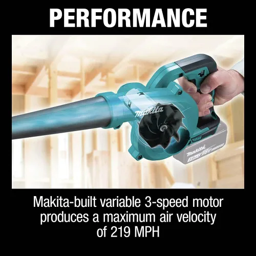 Vista 8 de Makita XBU05Z 18V LXT® Soplador inalámbrico de iones de litio, solo herramienta