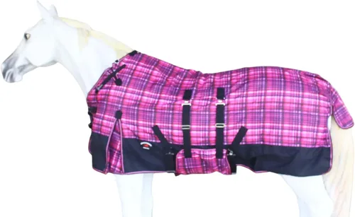 Vista 13 de CHALLENGER 60 "1200D Participación Impermeable Caballo de Lluvia Hoja Luz Invierno Manta 393B