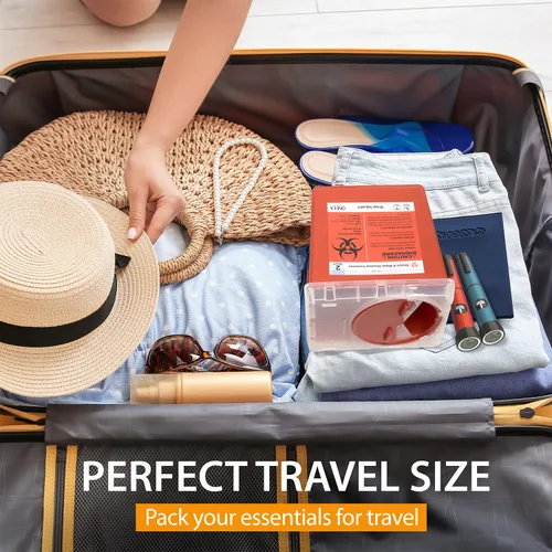 Vista 7 de Recipiente para objetos punzantes, recipientes para objetos punzantes para uso doméstico, contenedores de eliminación de agujas, contenedor