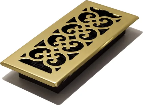 Vista 21 de Decor Grates Registro de suelo SPH210-RB, 2x10, acabado bronce frotado