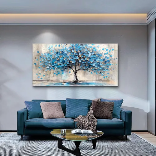 Vista 5 de Lapremoly Imágenes abstractas texturizadas para pared, decoración de pared para sala de estar, lienzo enmarcado, arte de pared para dormitorio