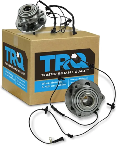 Vista 102 de Conjunto de rodamiento de rueda delantera de 2 piezas y buje TRQ Compatible con Pontiac Solstice 2006-2009 Saturn Sky 2007-2010