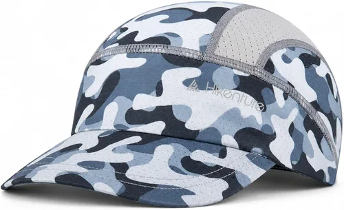 Vista 10 de Hikenture Gorra de ciclismo, gorra de calavera refrescante con visera solar, transpirable, forro de casco de verano para hombres y mujeres Negro