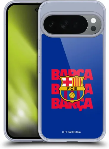 Vista 36 de Head Case Designs Funda de gel con licencia oficial del FC Barcelona Barca Crest Graphics [protección de grado militar] compatible con Google Pixel