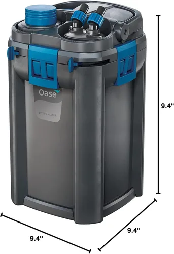 Vista 10 de OASE BioMaster - Filtro externo para acuarios de hasta 90 galones, filtración multietapa, prefiltro de fácil mantenimiento, filtro de recipiente
