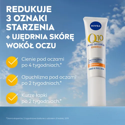 Vista 3 de NIVEA Q10 plusC Crema de ojos antiarrugas + energía 1er Pack (1 x 0.5 fl oz)