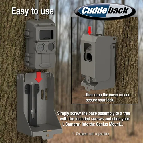 Vista 4 de Cuddeback CuddeLink CuddeSafe para la serie L y pistas, talla L, marrón