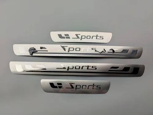 Vista 3 de GZBFTDH Protector de rasguños para umbral de puerta de automóvil, compatible con Nissan Altima Kicks Rogue Sentra 2019-2023, accesorios para paneles