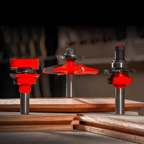 Vista 6 de Freud, 97-100, set de tres unidades para gabinete con 99-515 y 99-260 carril y style bits.