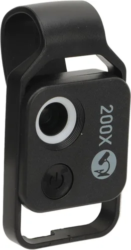 Vista 7 de 200X HD Teléfono Mini Microscopio de Bolsillo Portátil Digital Microscopio Cámara con Lente CPL para Enseñar Experimento Construido en Batería