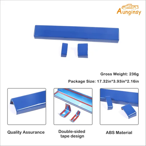Vista 7 de Aunginsy Tiras de Panel de Salpicadero de Control Central Compatibles con Toyota Tundra/Sequoia 2022-2025 Moldura de Consola Central de Coche