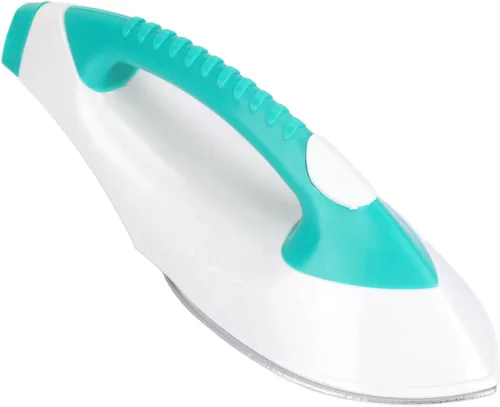 Vista 2 de Keenso Mini plancha eléctrica portátil ABS, plancha de ropa de mano para viajes de dormitorio, enchufe ligero de EE. UU