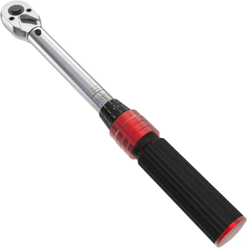 Vista 10 de Llave dinamométrica de 1/2 pulgada 25-250 ft-lb /33.9-339N.M/más larga 21.6 pulgadas/72 T/aleación de aluminio/resistente/profesional/doble