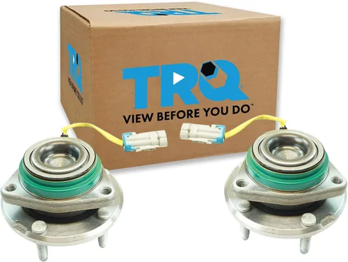 Vista 146 de Conjunto de rodamiento de rueda delantera de 2 piezas y buje TRQ Compatible con Pontiac Solstice 2006-2009 Saturn Sky 2007-2010