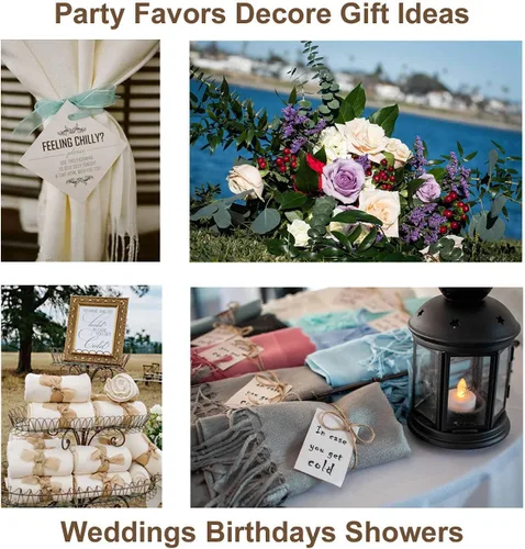 Vista 6 de SILVERFEVER - Chal vintage para mujer, estampado de cachemira jacquard, pashmina, para ocasiones especiales, bufanda de noche, estola de doble cara