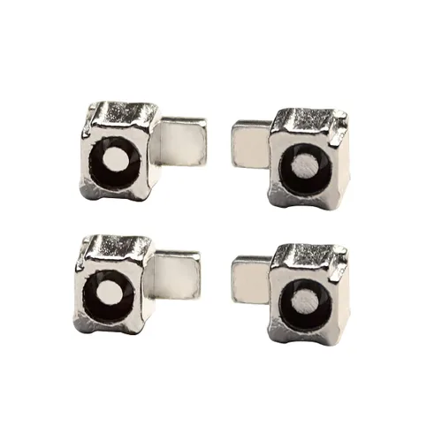 Vista 4 de Cerraduras de repuesto de metal para Nintendo Switch/Switch OLED Joycon Lock Hebillas para NS Switch con tornillos Muelles para pestillos