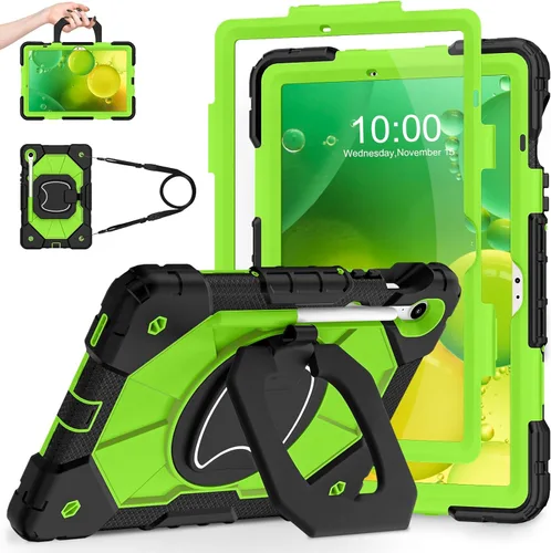 Vista 15 de WESOROL Funda para Samsung Galaxy Tab S10 Lite/S10 FE/S9 FE/S9 10.9/11 pulgadas (2025/2023), Funda para Tableta Galaxy Tab S9 a prueba de golpes