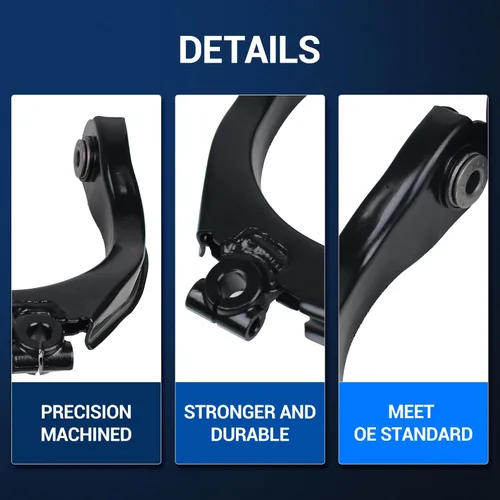 Vista 6 de Autoround Brazo de control superior delantero con rótula compatible con Chevy Trailblazer EXT SSR 02-09, GMC Envoy XL XUV, 04-07 Buick Rainier