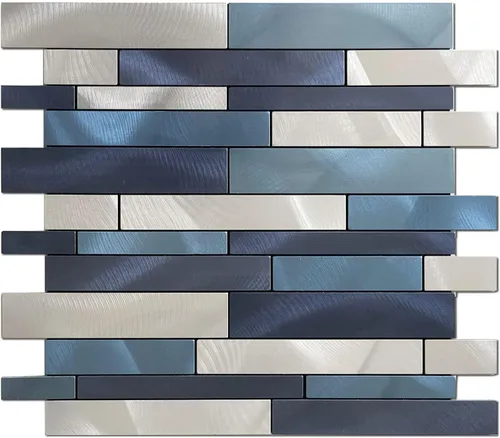 Vista 9 de weimeisc 10 hojas de azulejos despegar y pegar para salpicadero de cocina, azulejos de mosaico autoadhesivos, para pegar en tocadores de baño