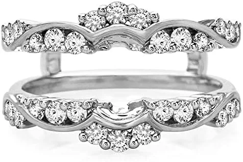 Anillo de moissanita de diseño vintage de 0,3 quilates con forma redonda de excelente corte en plata de ley 925 para mujer, compromiso, boda