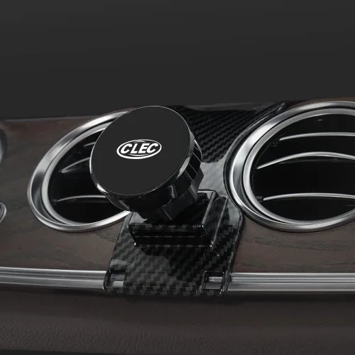 Vista 2 de BEERTE Fuerte soporte magnético para teléfono de automóvil para Mercedes Benz Clase E 2016-2023 E300 E200 E260 E220d, Benz Clase CLS 2018-2023