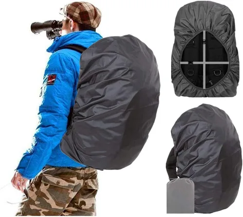 Vista 13 de Joy Walker Funda impermeable para mochila a prueba de lluvia, 12000mm ultra impermeable, capas multicapa ultra resistentes mejoradas, correa