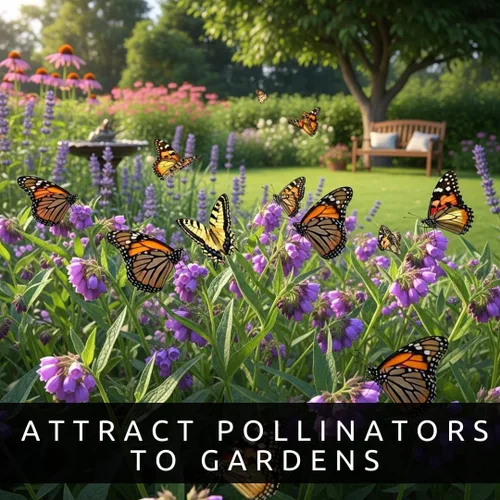 Vista 7 de Bocking 14 esquejes de raíz de consuelda para crecer - muchos usos, flores bonitas (5 esquejes de raíz)