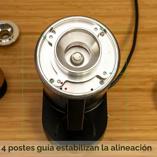 Vista 5 de MiiCoffee DF83 Gen 2 Molinillo de café de dosis única (negro)