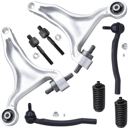 Vista 127 de Detroit Axle - Kit de suspensión frontal de 8 piezas para Chevy GMC Silverado Sierra Suburban 1500 Yukon Avalanche Cadillac Escalade brazos