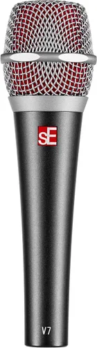 Vista 16 de SE ELECTRONICS V7 Micrófono dinámico para canto, voz y grabación de estudio, micrófono profesional de mano XLR con bobina de voz de aluminio