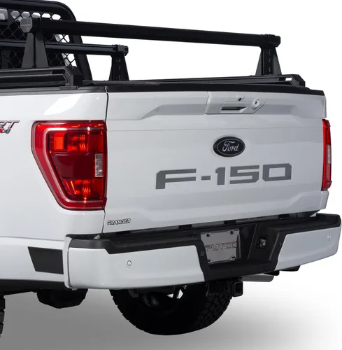 Vista 3 de Kit de letras para puerta trasera Ford F-150 de Putco - Acero inoxidable - Compatible con Ford F150 2021-2025